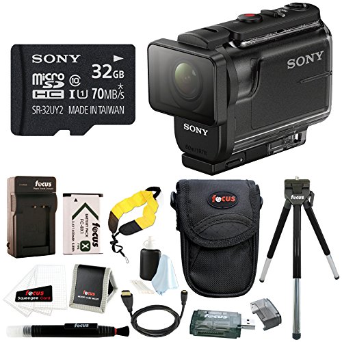 Sony HDR-AS50/B Full HD 1080p Action Cam with 32GB MicroSD Card ...